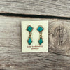 Inlay Dangle Earrings- Navajo