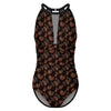 Paisley Power Mesh Insert One Piece