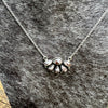Wild Horse Half Cluster Necklace