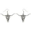 Longhorns and Love Earrings