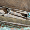 Navajo Handmade Kingman Turquoise Key Chain - Linda Yazzie