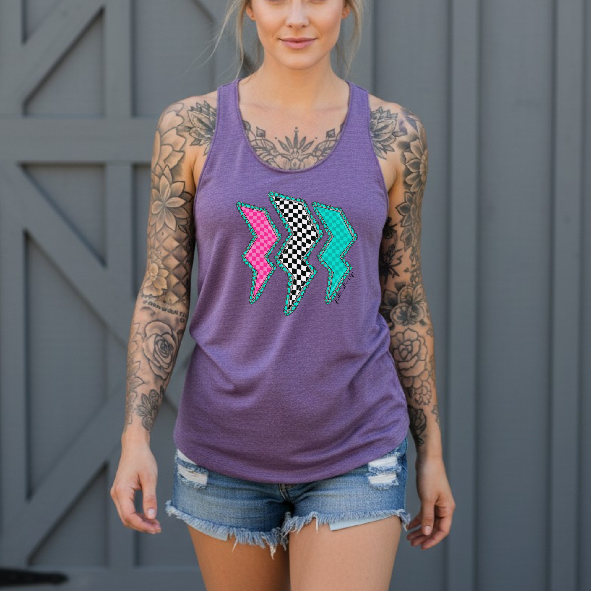 Lightning Racerback