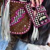 Pink Checkerboard Tote