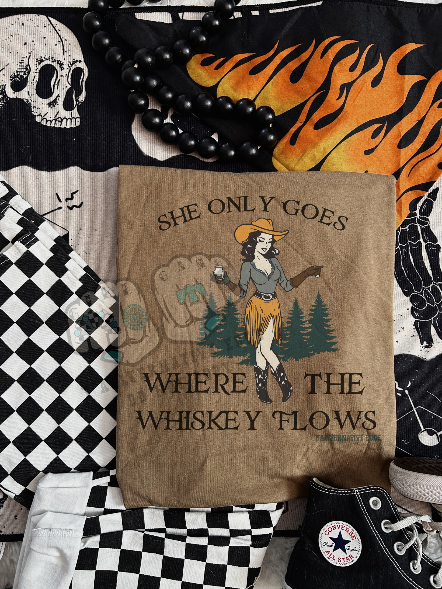 Whiskey Flowin- Unisex or Comfort Colors
