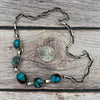 Prince Turquoise Adjustable Choker- Nellie Baine