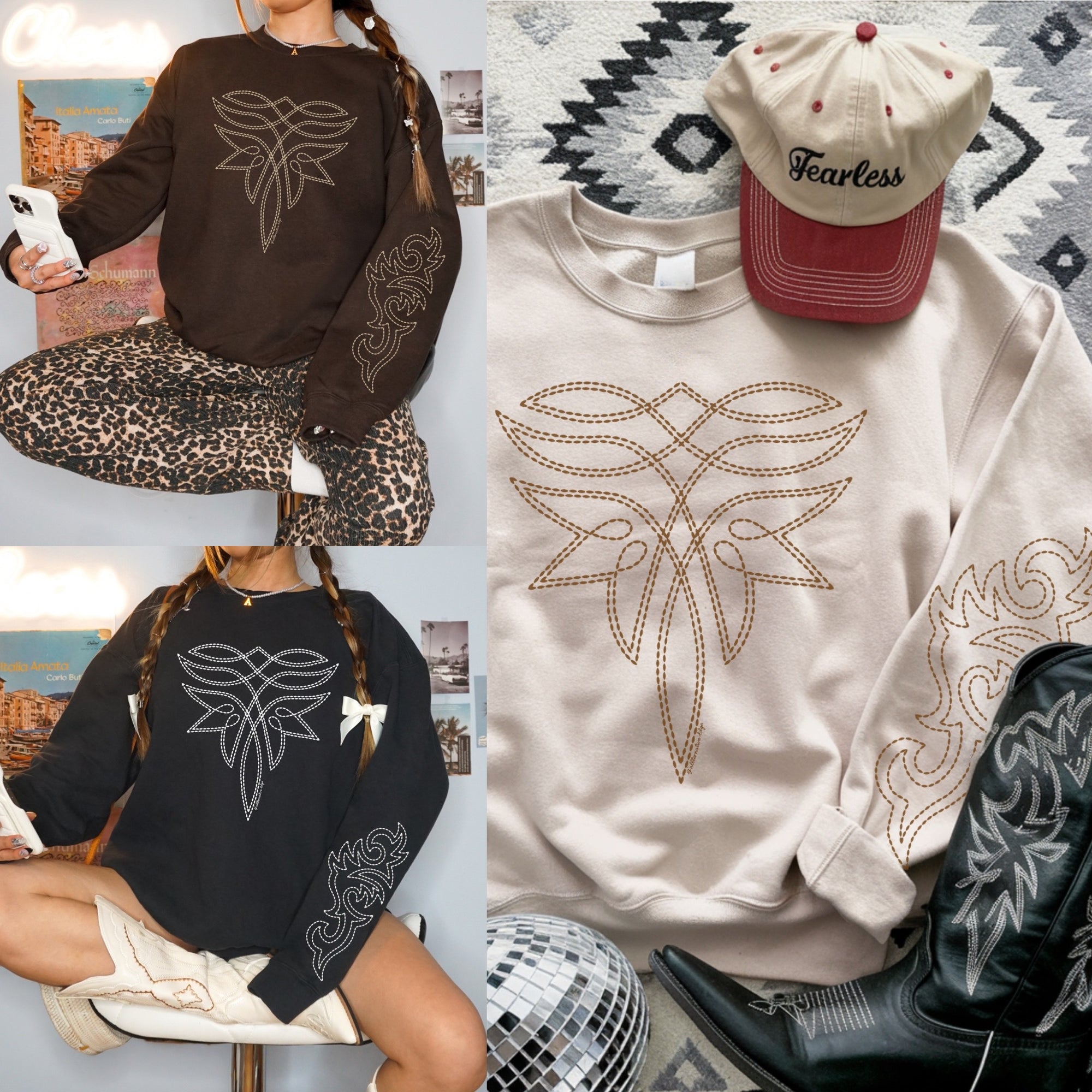 Heart on My Sleeve (Crewneck or Hoodie)