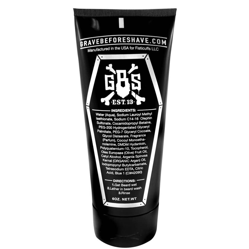 Grave Before Shave™ Beard Wash Shampoo (6oz)