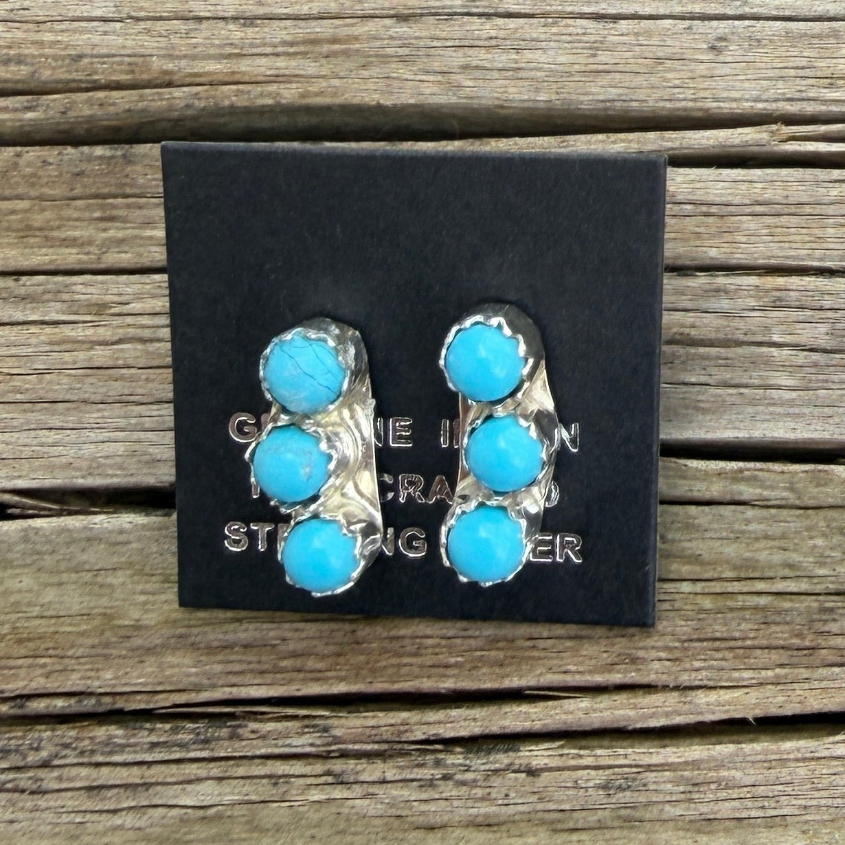 Kingman Top- Post Drop Earrings- Janice Spencer