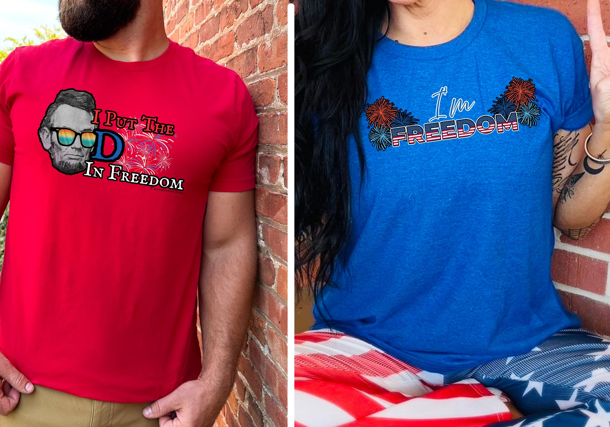 He's Bringin' Those Freedom Seeds (Couple Tee)