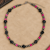 14+2" Black Dice Choker