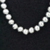 Sterling Silver Handmade Navajo Pearl Necklace- 16" 5mm Round Pearls by Bryannen Halwood