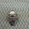 Vintage Two Stone Ring 5.5- Running Bear