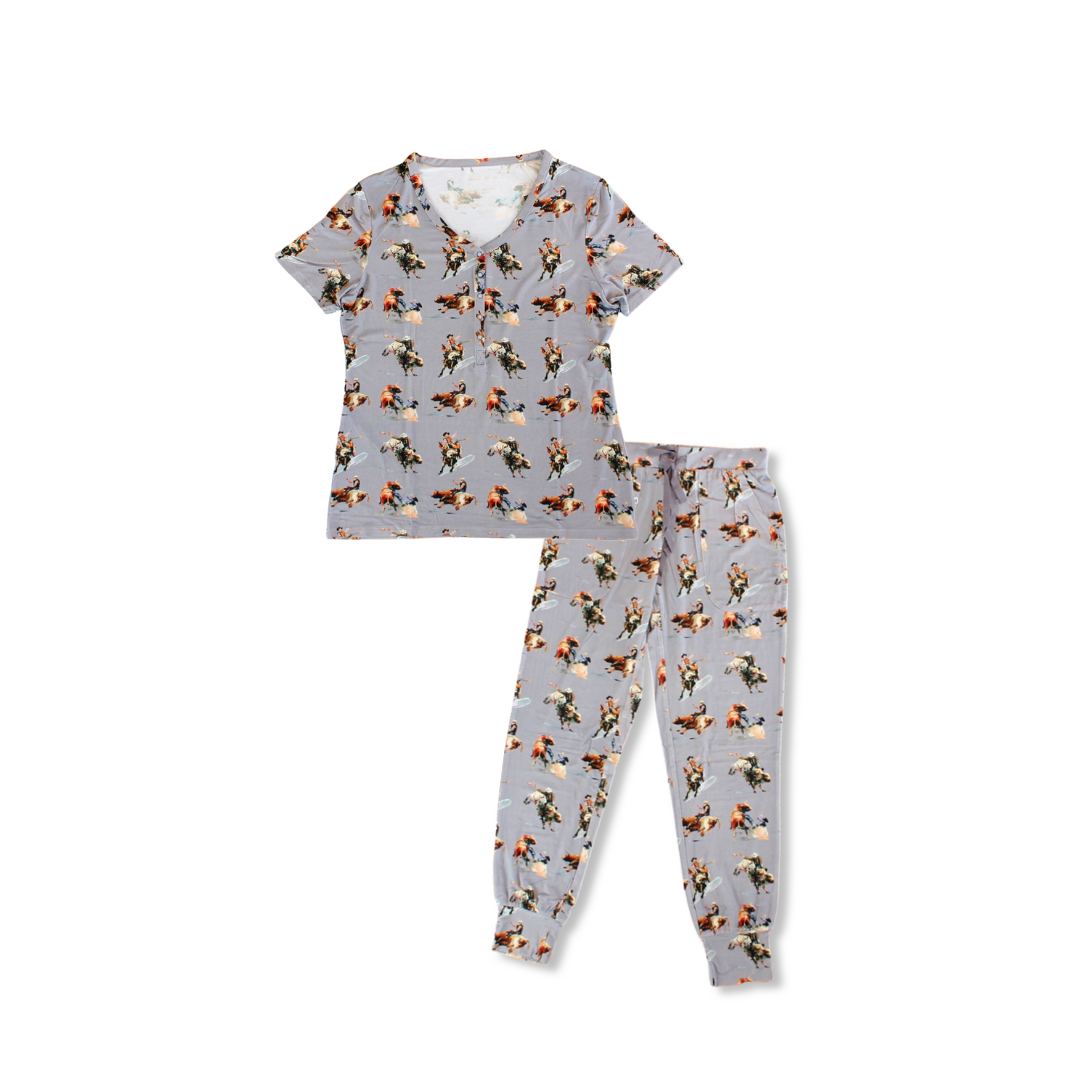 Luxury Laredo Women's Short Sleeve Bamboo Loungewear- RETAIL $79.99