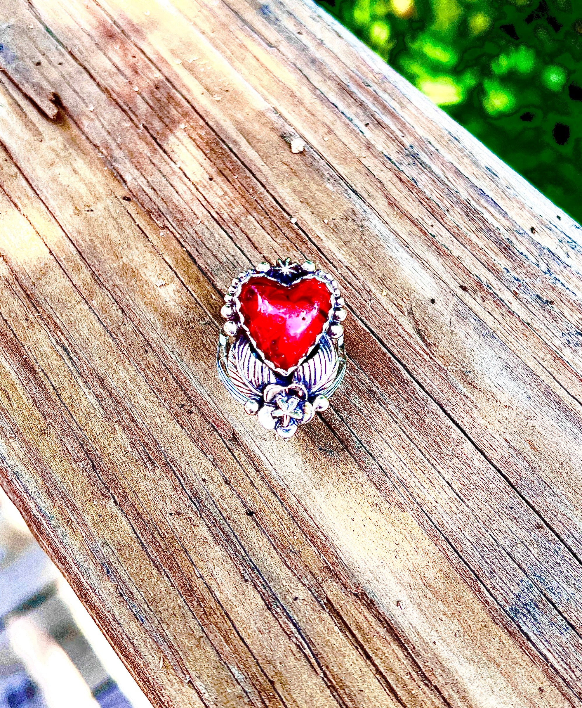 Rosarita Heart Ring-7