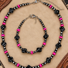 6.25+2" Black Dice Bracelet