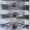 Charoite Cuff- Esther White