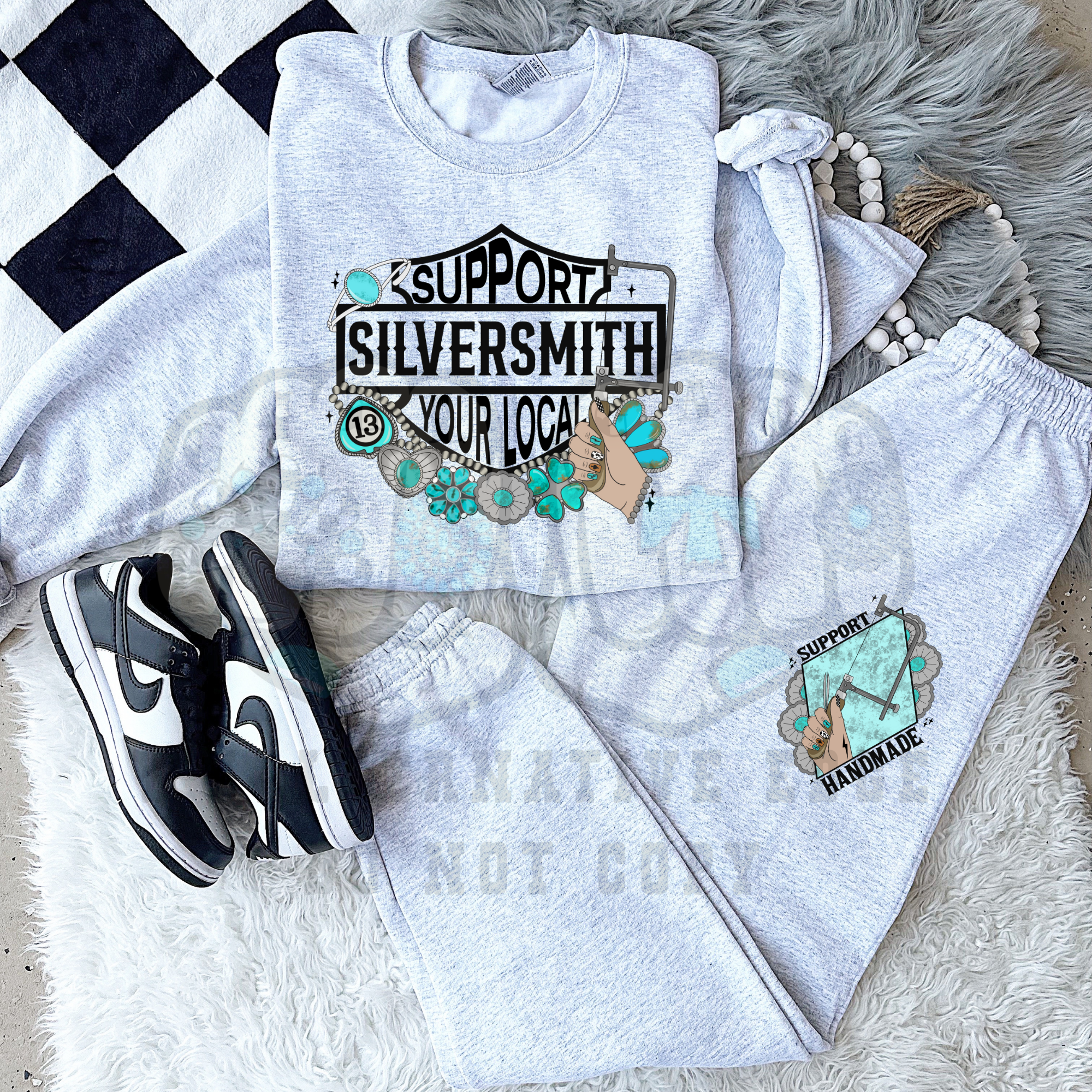 SYL Silversmith Lounge Set- Crewneck or Hoodie