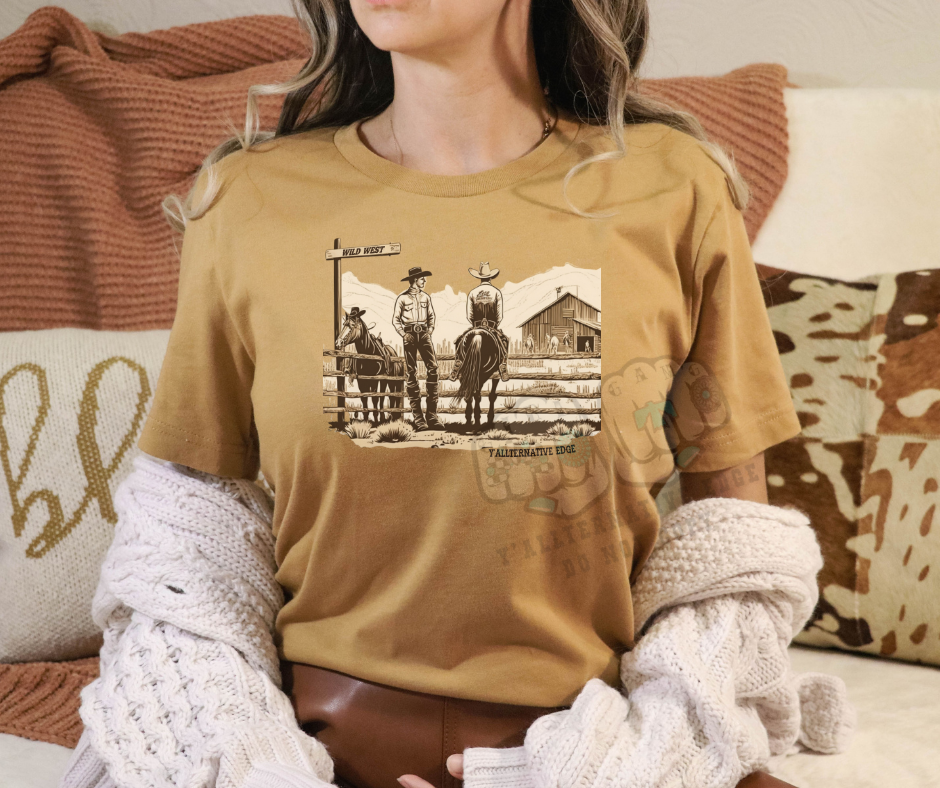 Just Horsin' Around Tee- Unisex or Comfort Colors