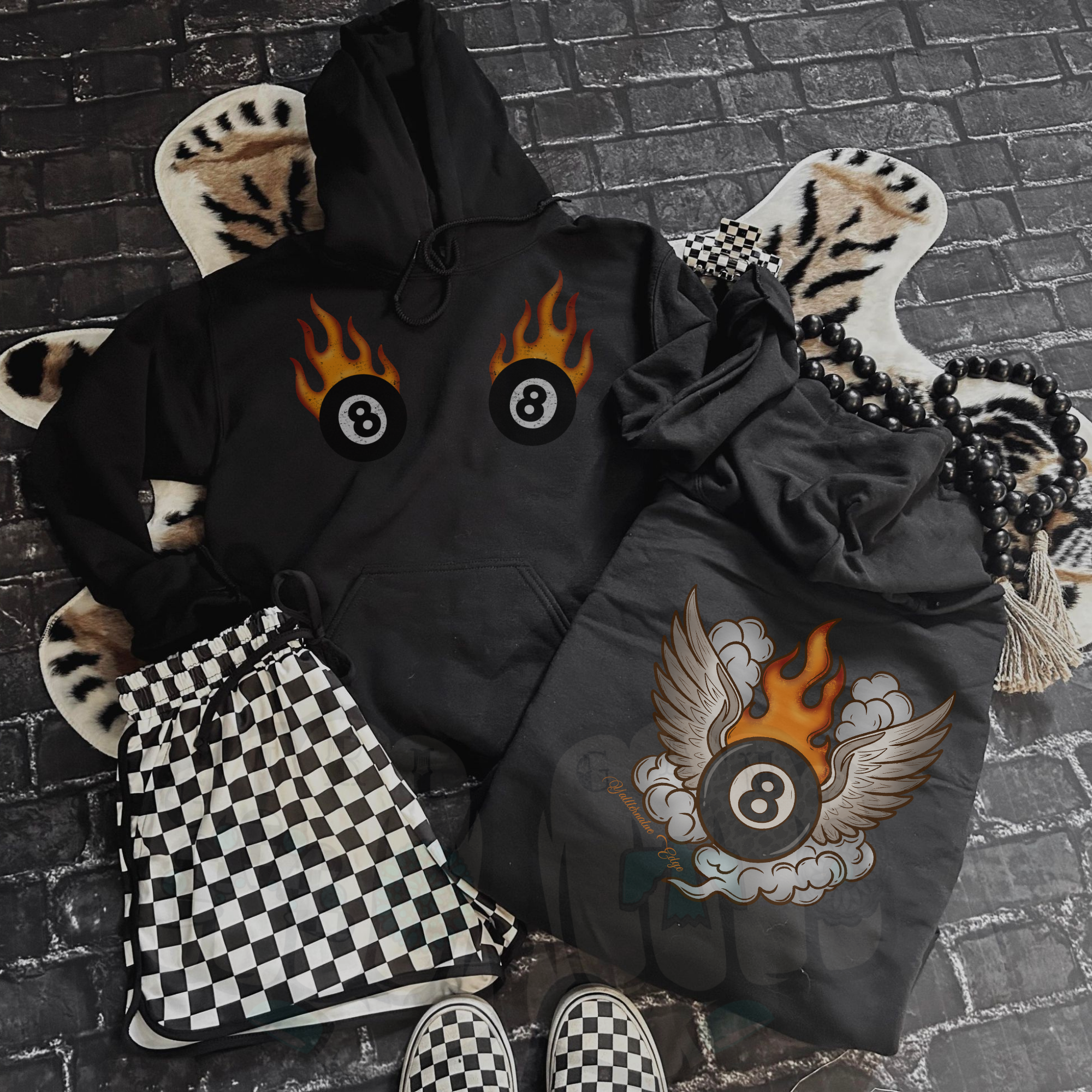 Balls of Fire Hoodie OR Crewneck