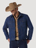 Wrangler® Unlined Denim Jacket- Antique Indigo- TALL