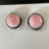 Pink Conch Studs-Esther White