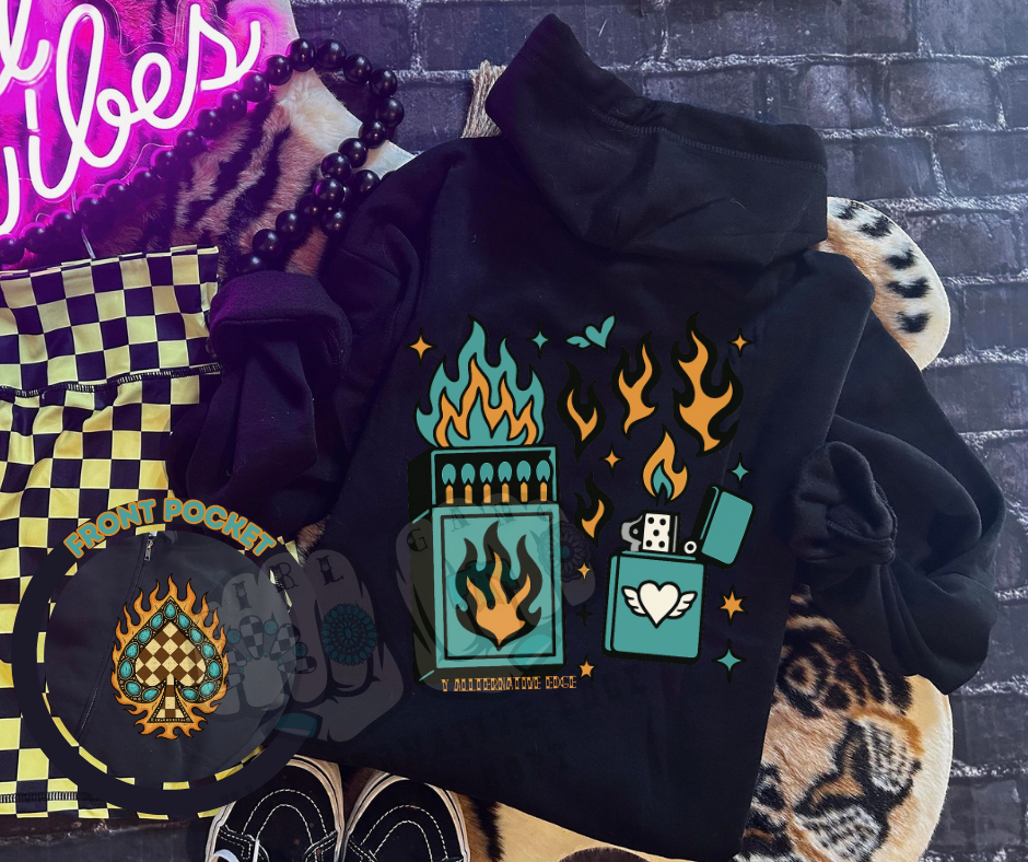 Burn It Down- Hoodie or Crewneck