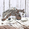 Bucking Cowboy Bucking Pendant (Your choice of stone)