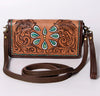 TURQUOISE NAJA CROSSBODY ORGANIZER