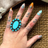 Kingman XL Cluster Ring- Size 7