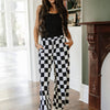 Checkered Wide Leg Comfs- The VIRAL Lounge Pants!