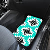 Neon Aztec Floor Mats