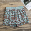 Floral Bit Scuba Shorts