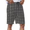 Black Aztec Swim Trunks