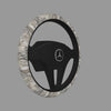 Winter Camo Wheel Cover