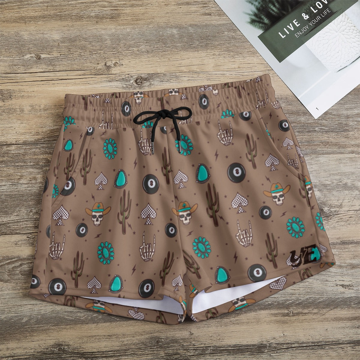 Gangsta Gambler Shorts