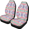 Retro Neon Aztec Seat Covers