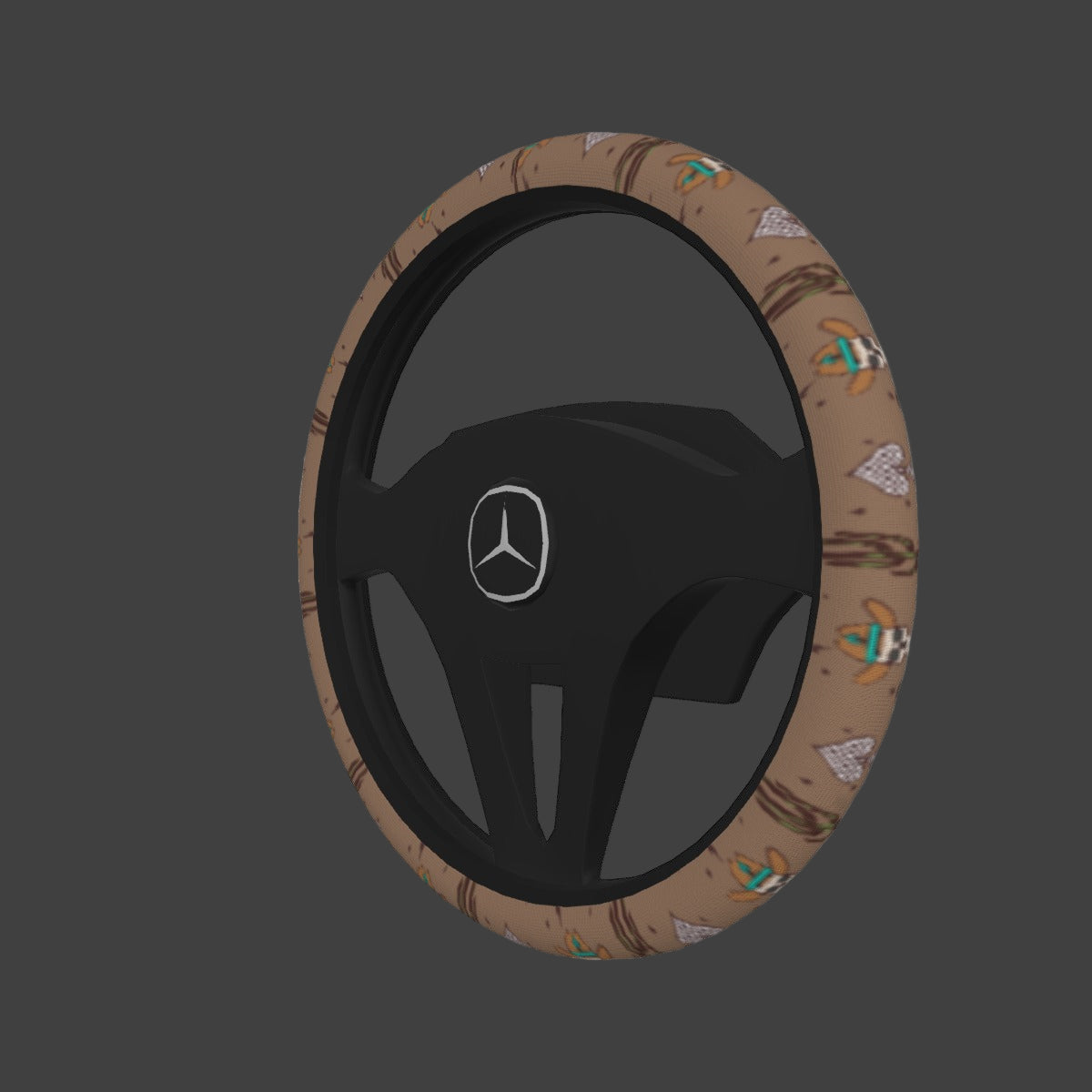 Desert Outlaw Steering Wheel Cover