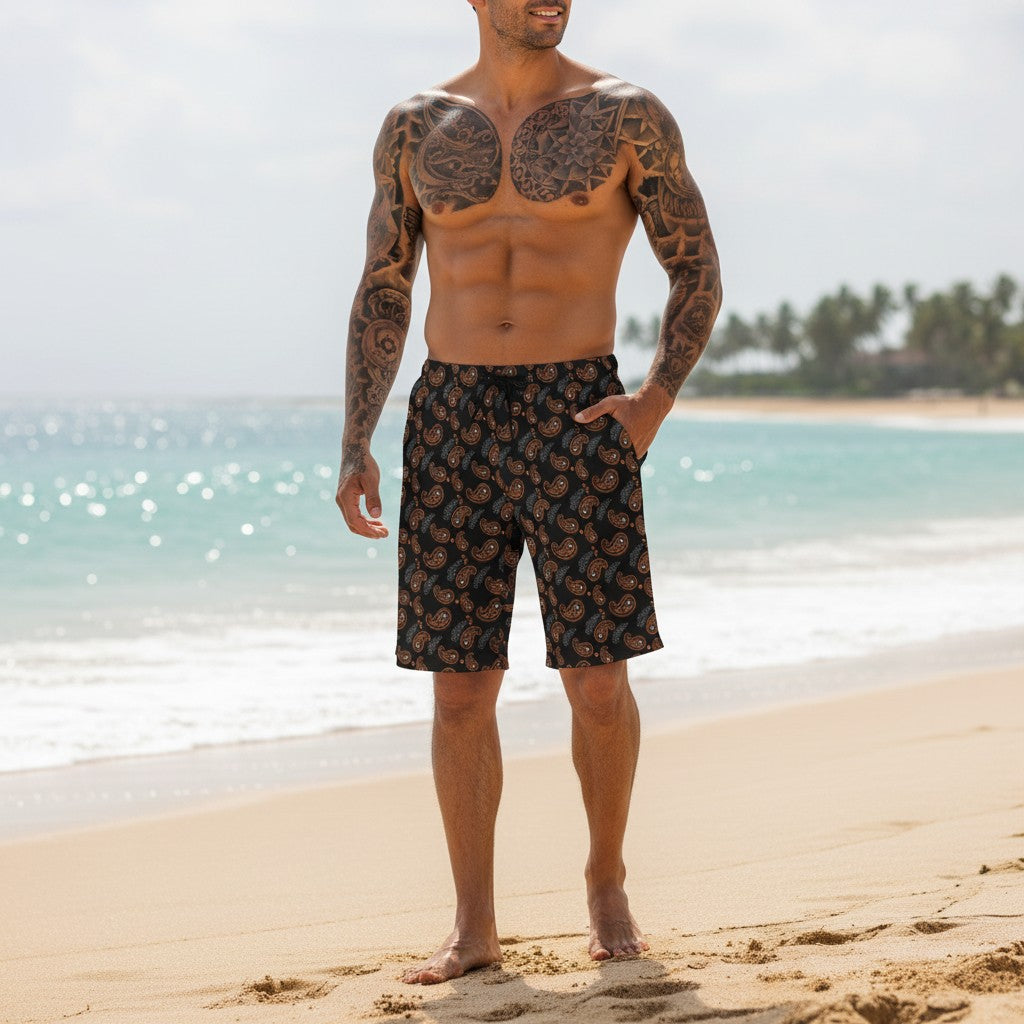 Paisley Power Swim Trunks