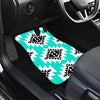 Neon Aztec Floor Mats