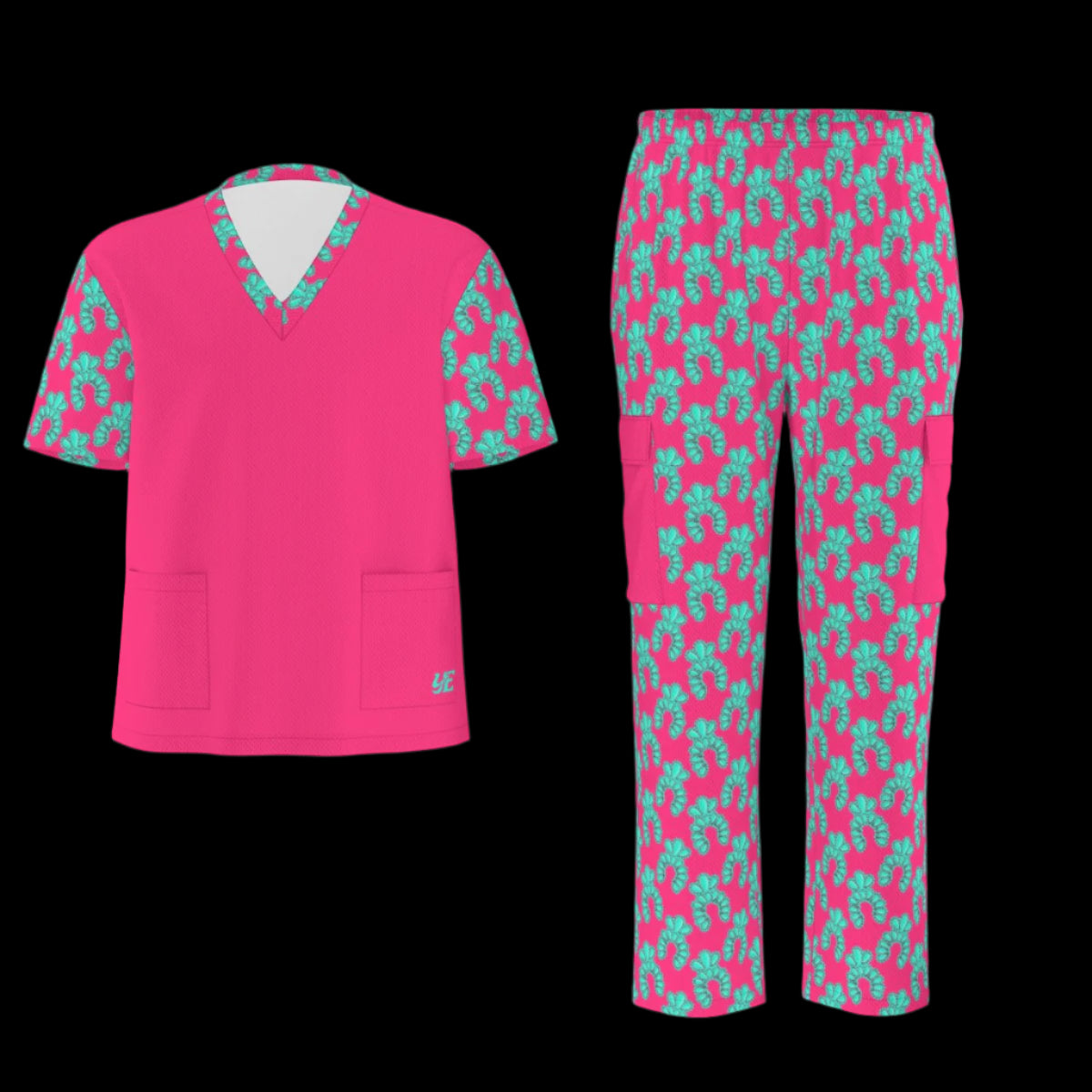 Poppin' Pink Scrubs