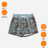 Floral Bit Scuba Shorts