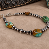 7" Hubei T-Clasp Bracelet with Native-Made Charm