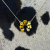 Honey Dahlia Naja Necklace