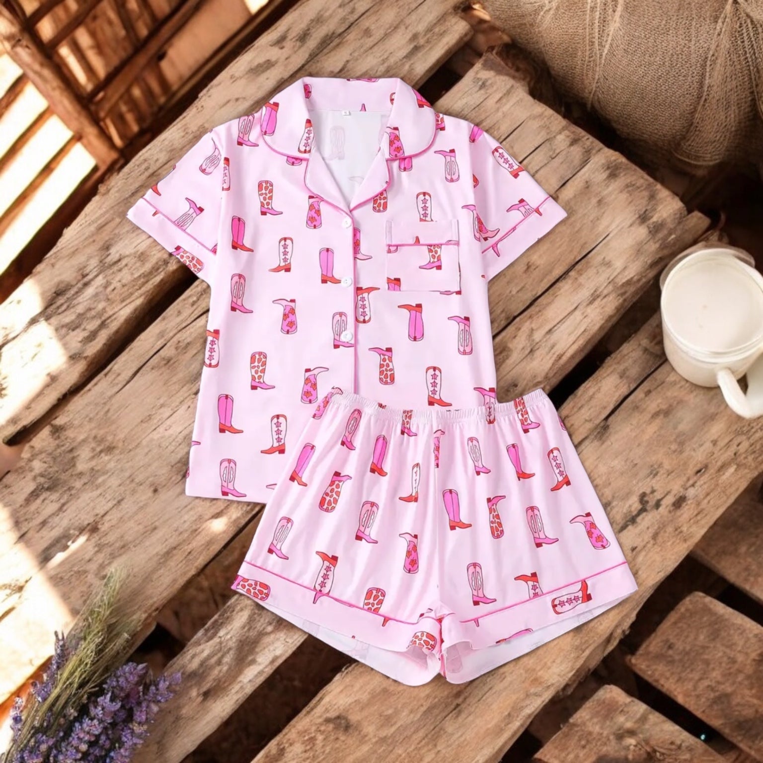 Dolly Satin Pajamas
