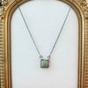 Square Kingman Johnny Dixon Bar Necklace- Choice Of 3