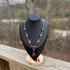 Purple Spiny & Sterling Lariat Set- Kyla