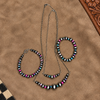 18" XL Cotton Candy Statement Pearl Bar Necklace