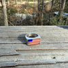 Zuni American Flag Inlay Ring