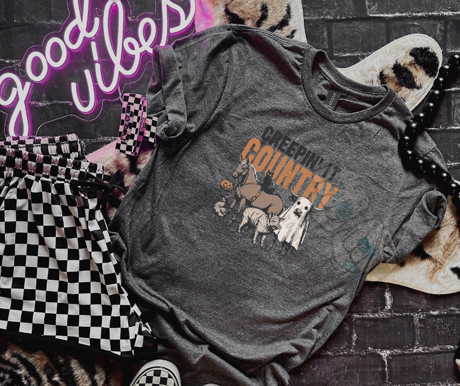 Creepy Country- Unisex or Comfort Colors