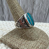 Immaculate Condition Vintage Inlay Ring-9